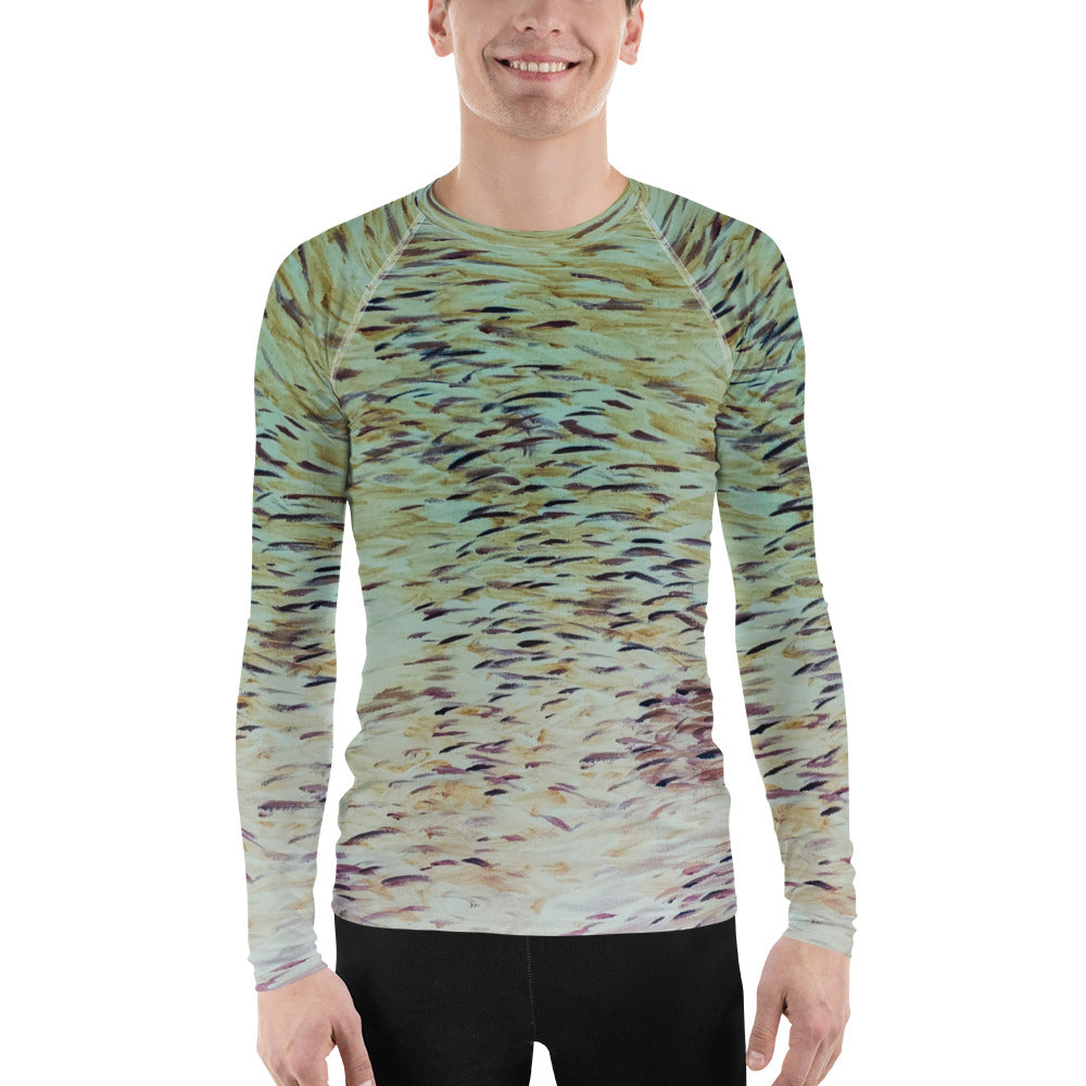 Fish Cream Men's Rash Guard