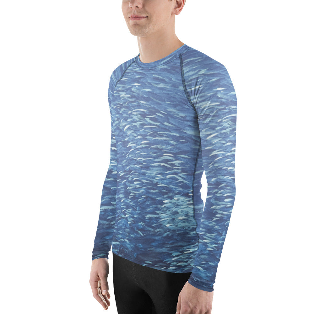 Fish Ocean Men's Rash Guard