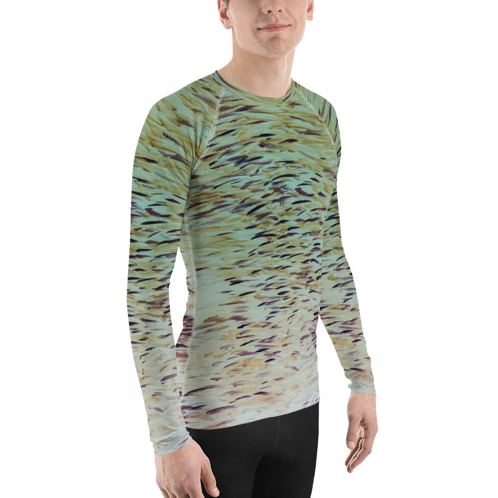 Fish Cream Men's Rash Guard