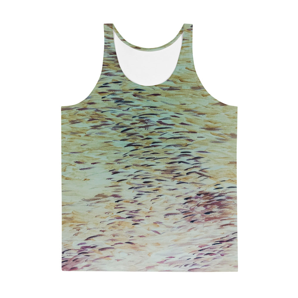 Fish Cream Unisex Tank Top