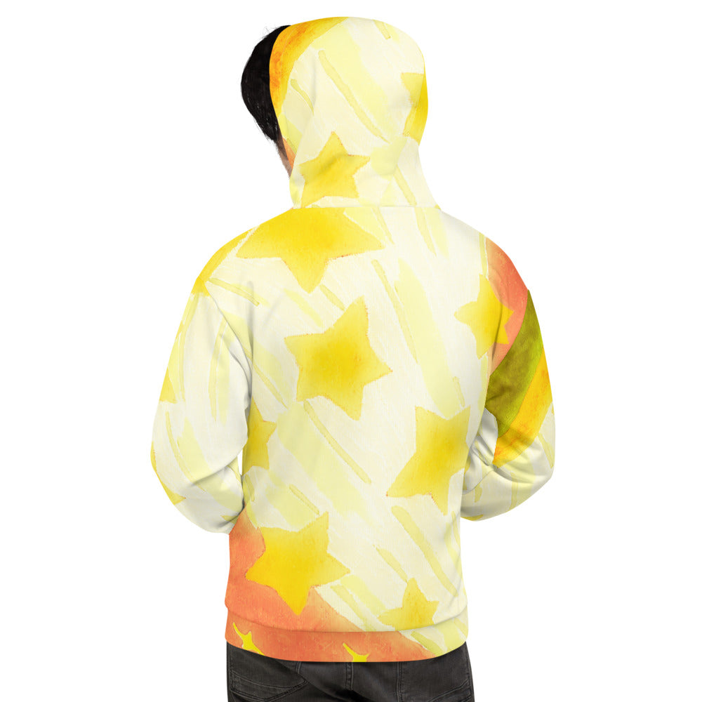 Starberst Bright Design Unisex Hoodie