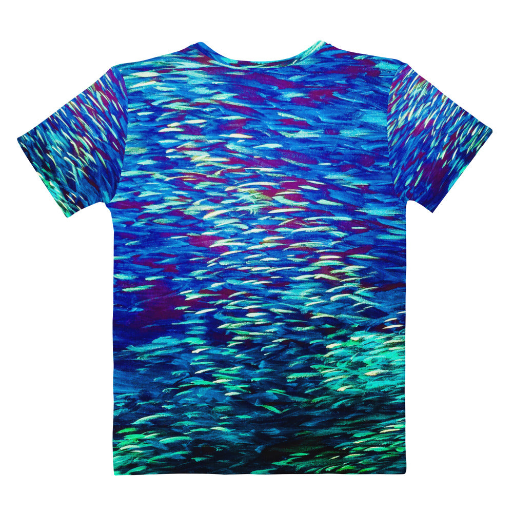 Fish Multicolor blue Women's T-shirt