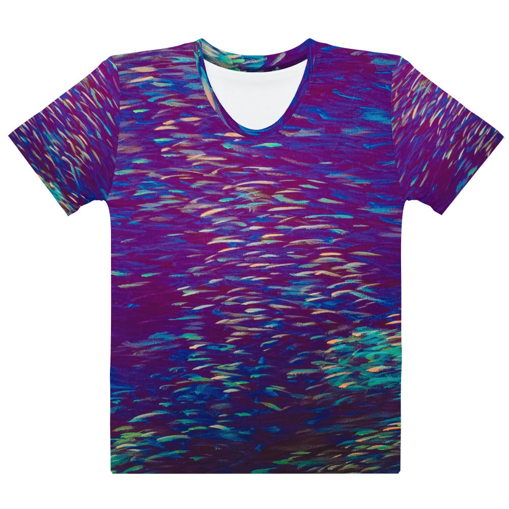 Fish Multicolor purple Women's T-shirt