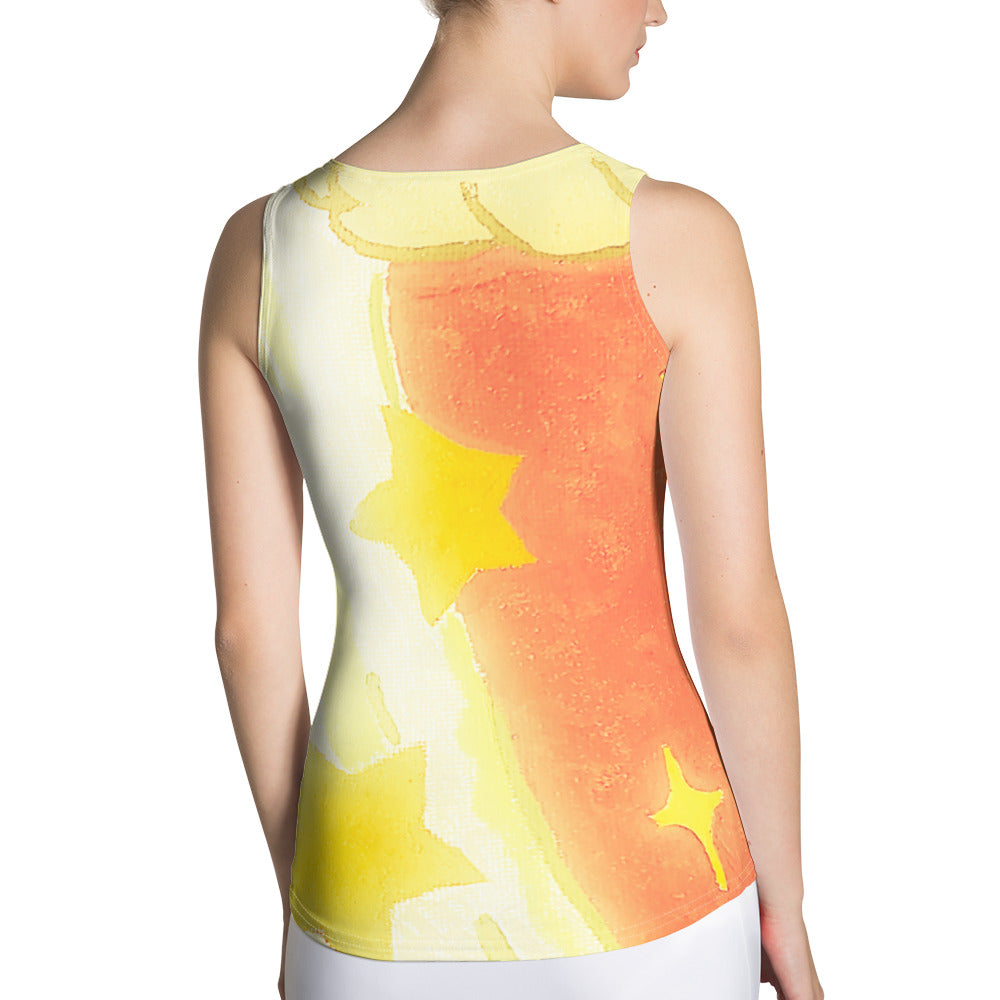 Starberst Bright Sublimation Cut & Sew Tank Top