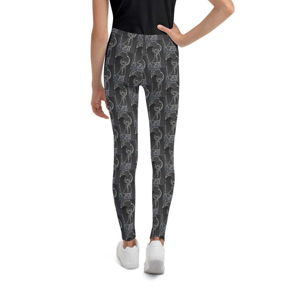 Rainy Tuesday Youth Leggings by LH