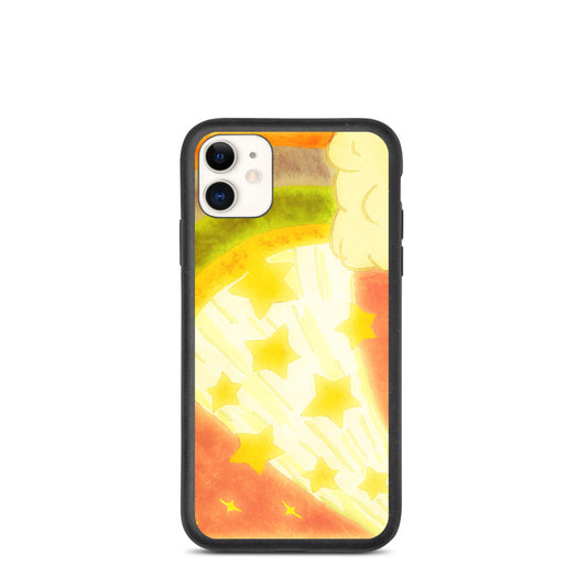 Starberst Bright Biodegradable phone case