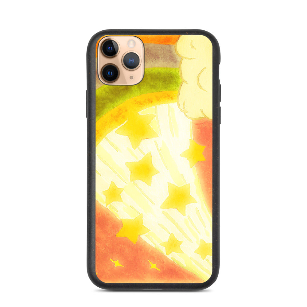 Starberst Bright Biodegradable phone case