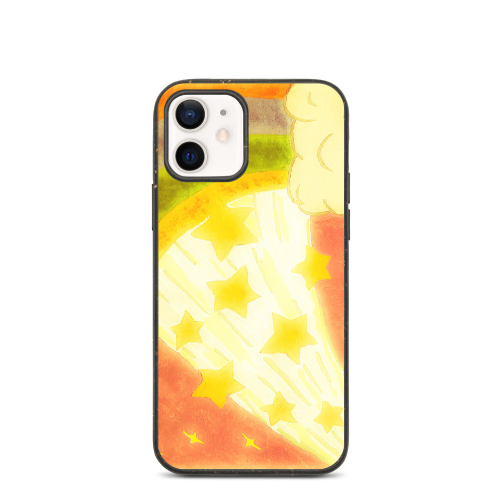 Starberst Bright Biodegradable phone case