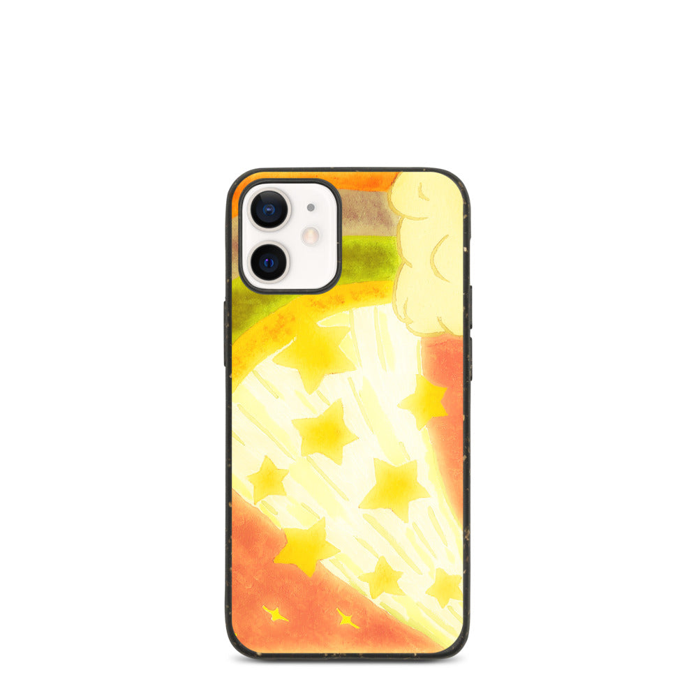 Starberst Bright Biodegradable phone case