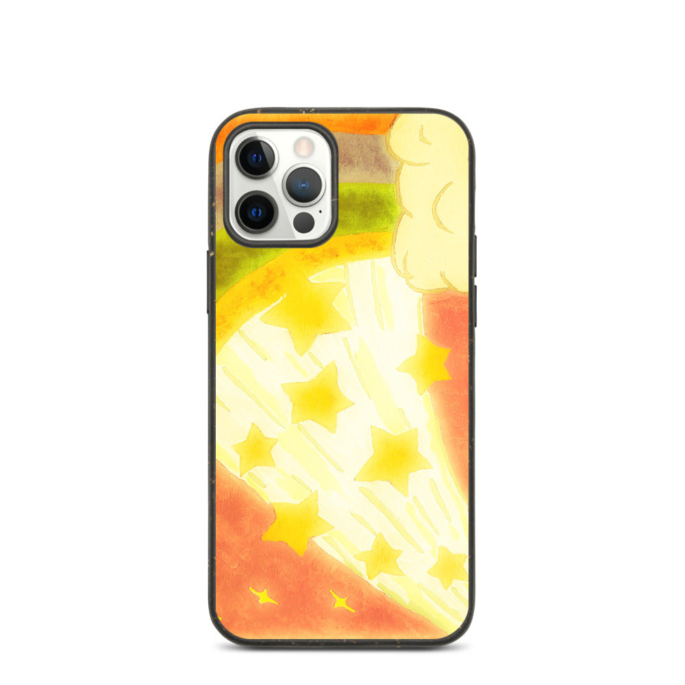 Starberst Bright Biodegradable phone case