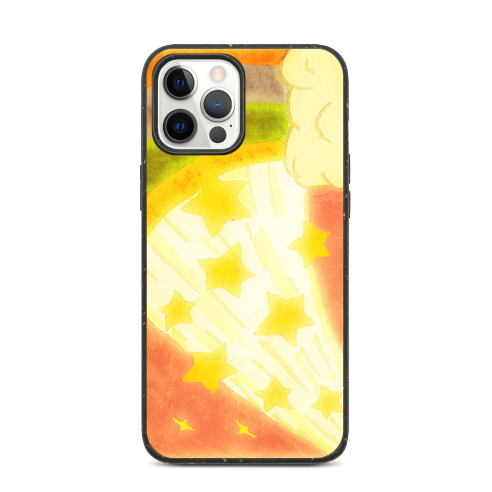 Starberst Bright Biodegradable phone case