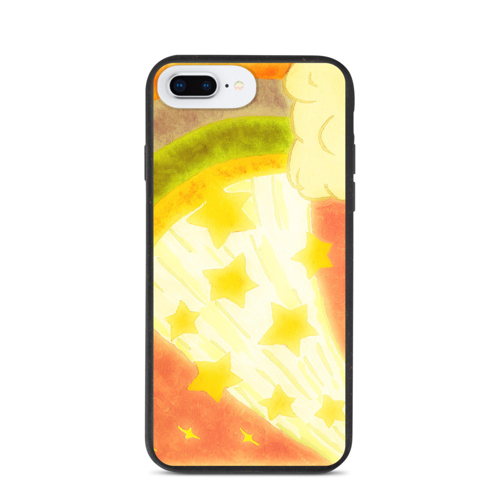 Starberst Bright Biodegradable phone case