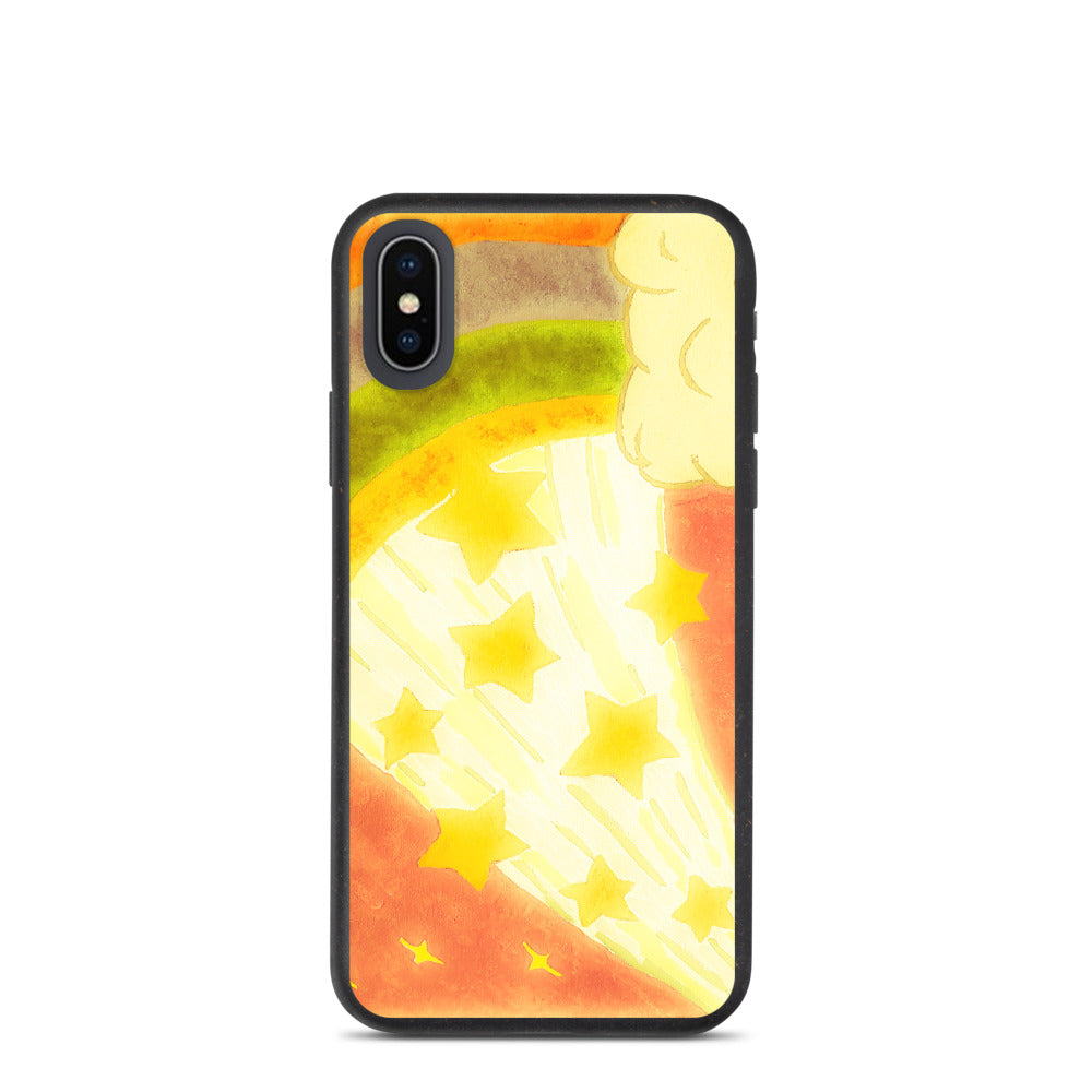 Starberst Bright Biodegradable phone case