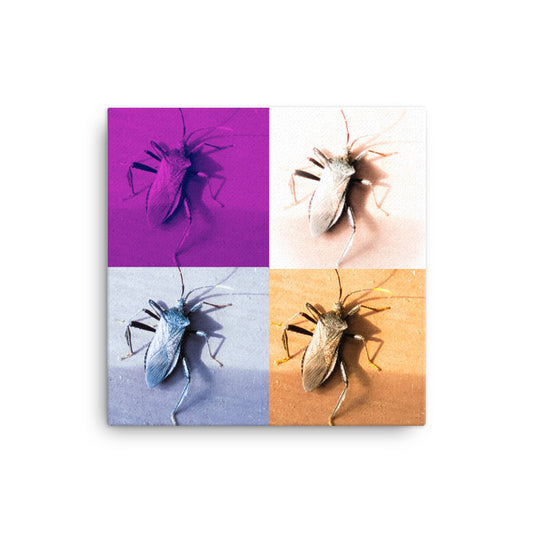 Kissy Bug Canvas