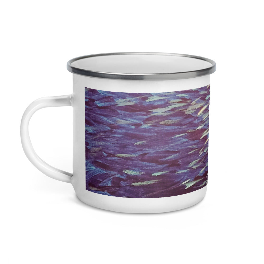 Ocean Enamel Mug