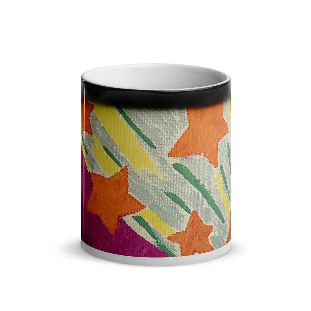 Starberst wrap Glossy Magic Mug