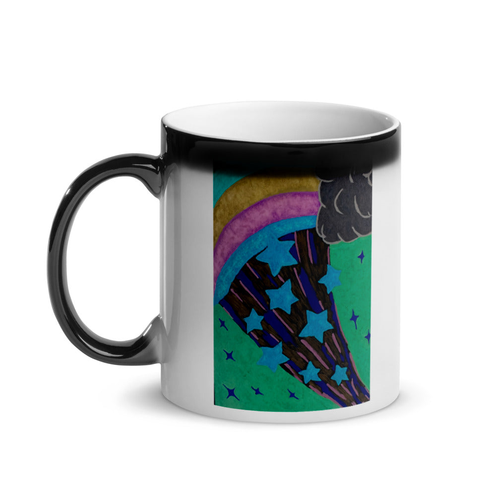 Starberst dark reg. Glossy Magic Mug