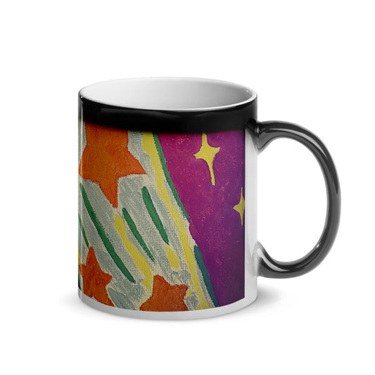 Starberst wrap Glossy Magic Mug