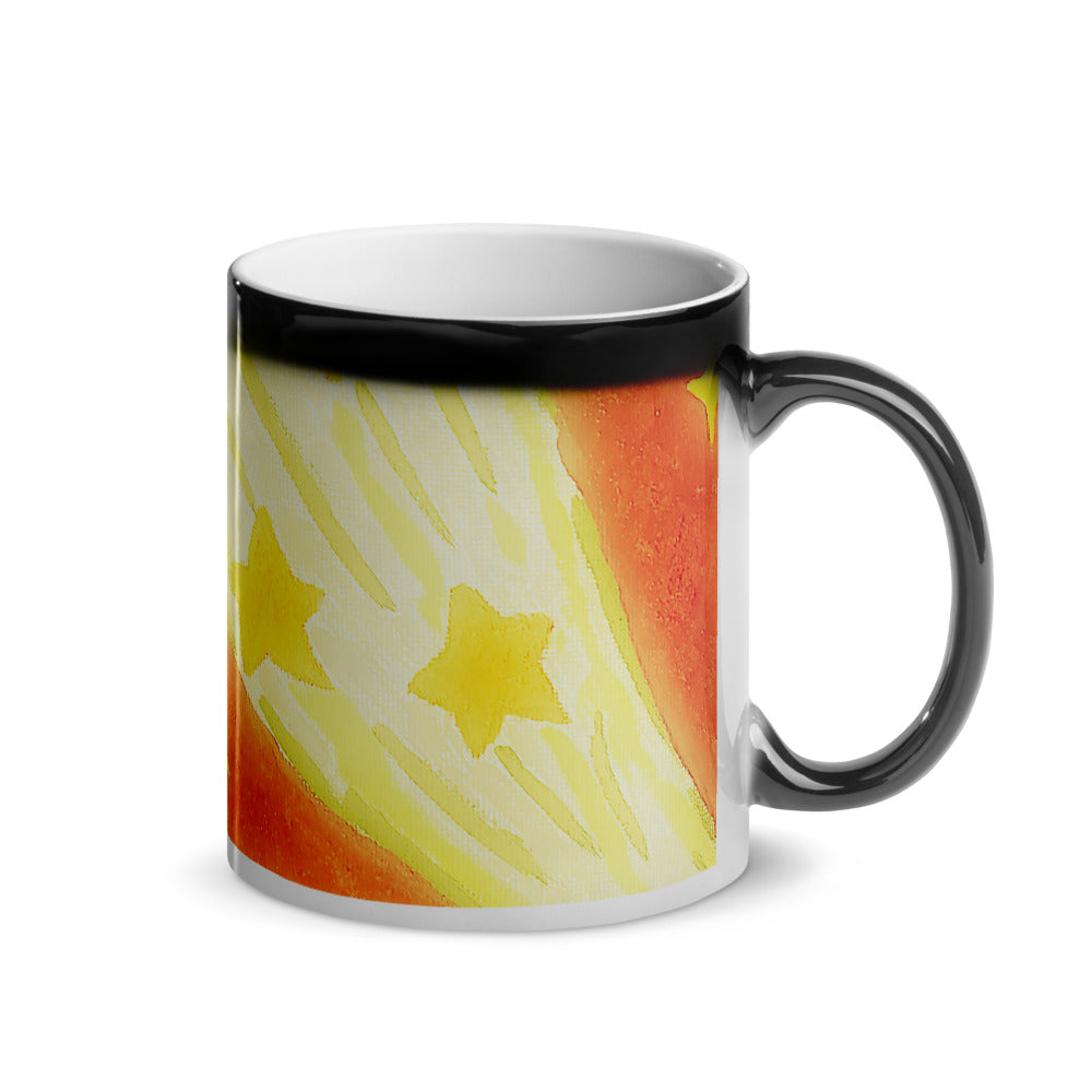 Starberst bright wrap Glossy Magic Mug