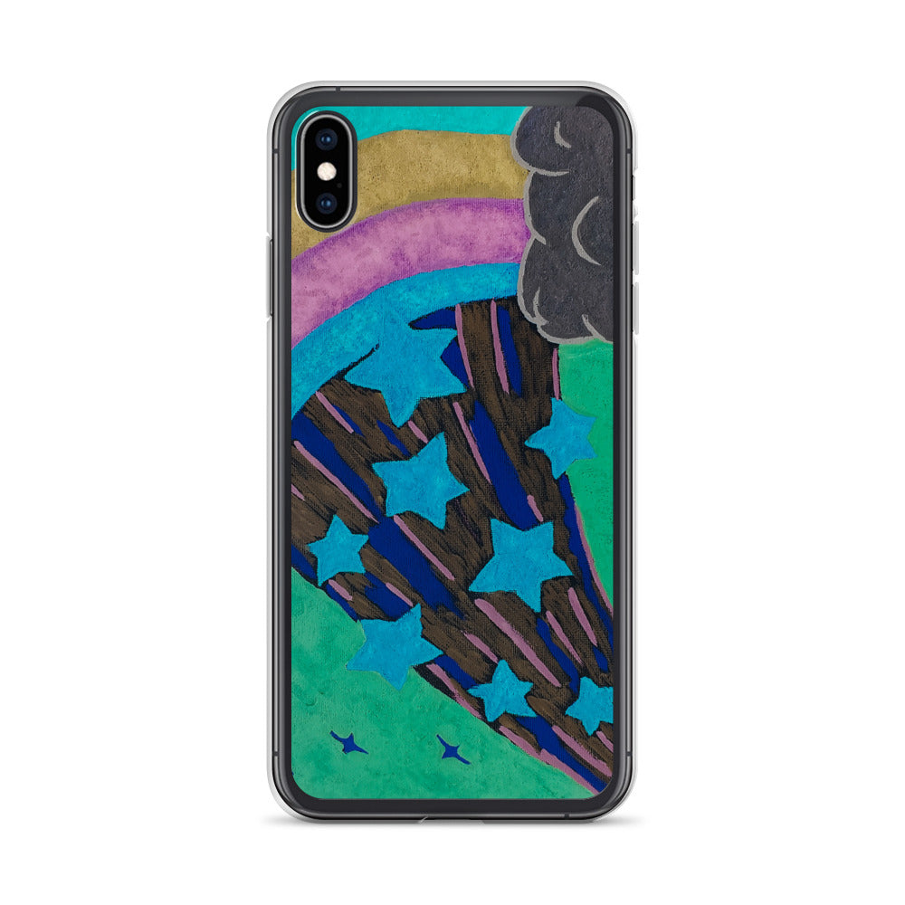 Starberst dark iPhone Case