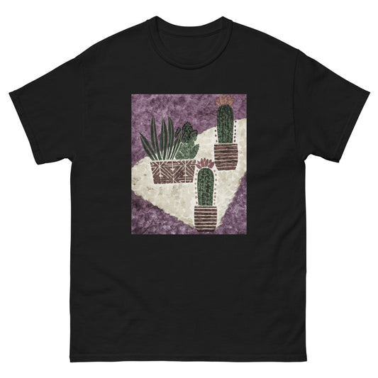 Cacti purple Men's heavyweight tee