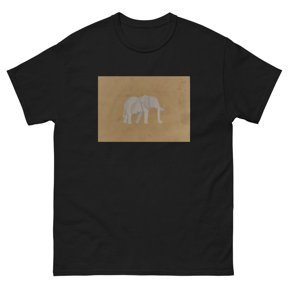 Brown Elephant Men's heavyweight tee