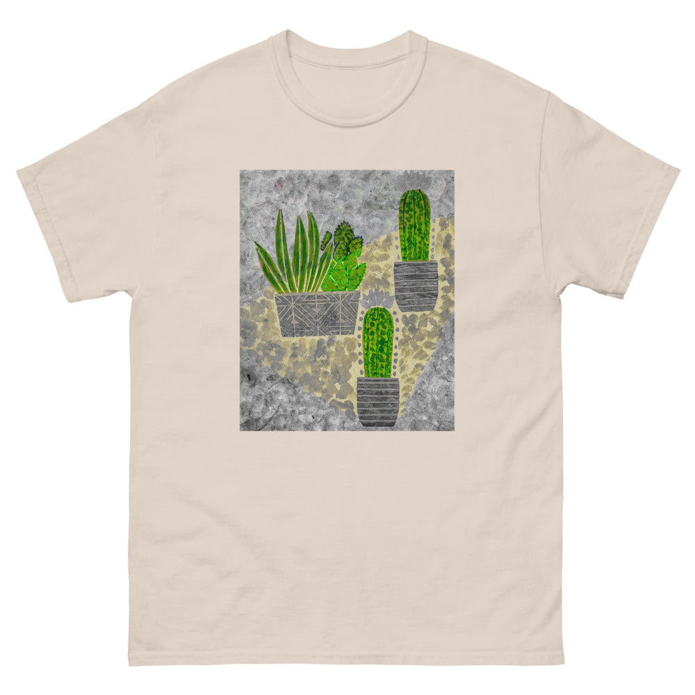 Cacti grey Men's heavyweight tee