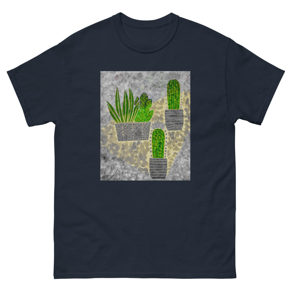 Cacti grey Men's heavyweight tee