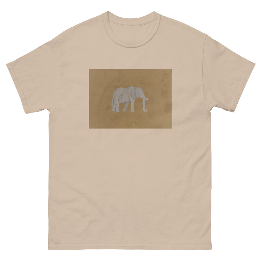 Brown Elephant Men's heavyweight tee