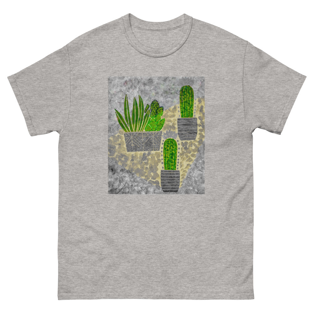 Cacti grey Men's heavyweight tee