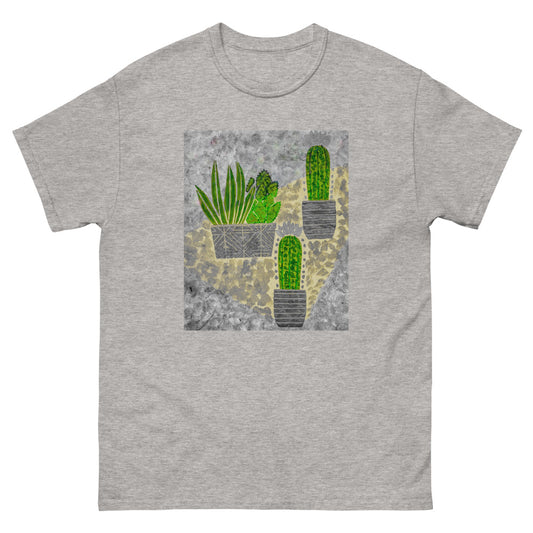 Cacti grey Men's heavyweight tee