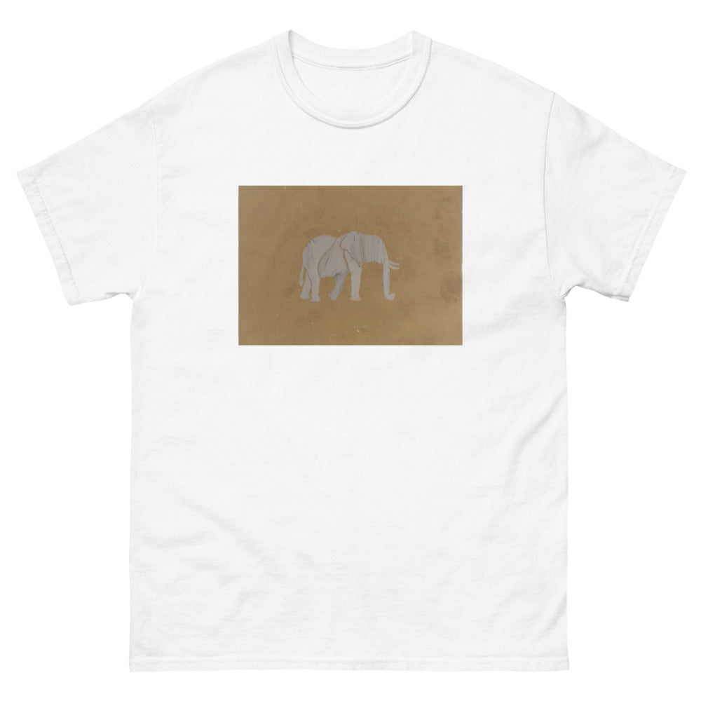 Brown Elephant Men's heavyweight tee