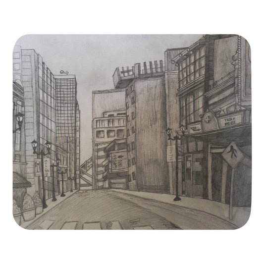 Street Sketch Mouse pad