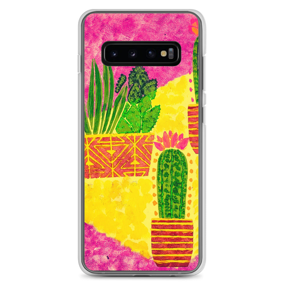 Cacti pink Samsung Case