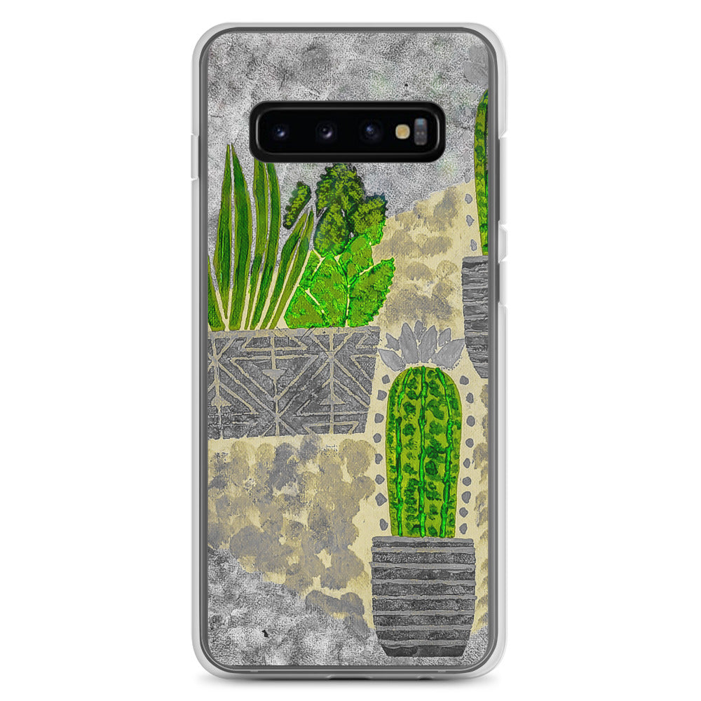 Cacti grey Samsung Case