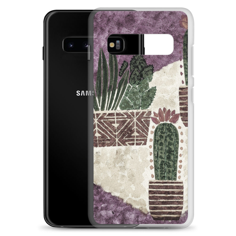 Cacti purple Samsung Case