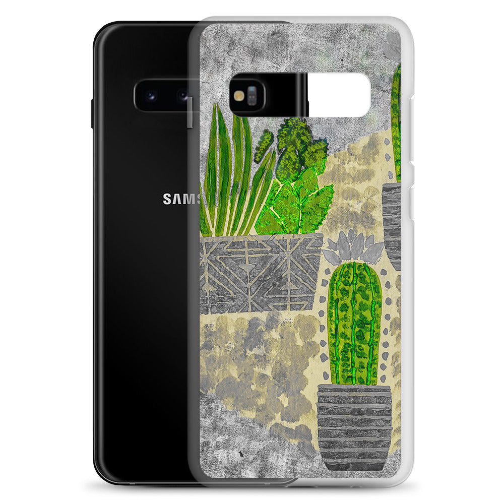 Cacti grey Samsung Case