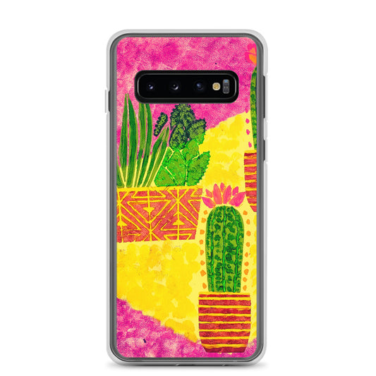 Cacti pink Samsung Case