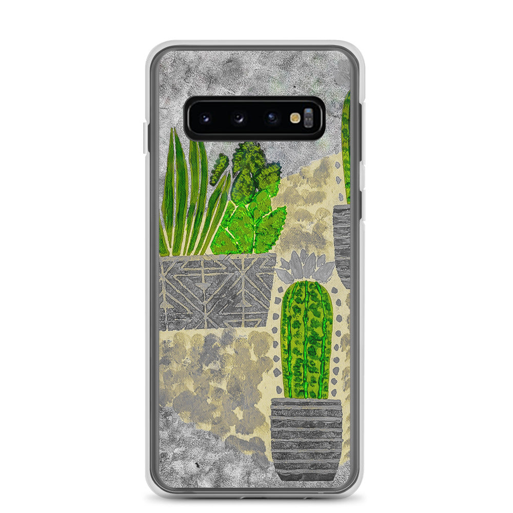 Cacti grey Samsung Case