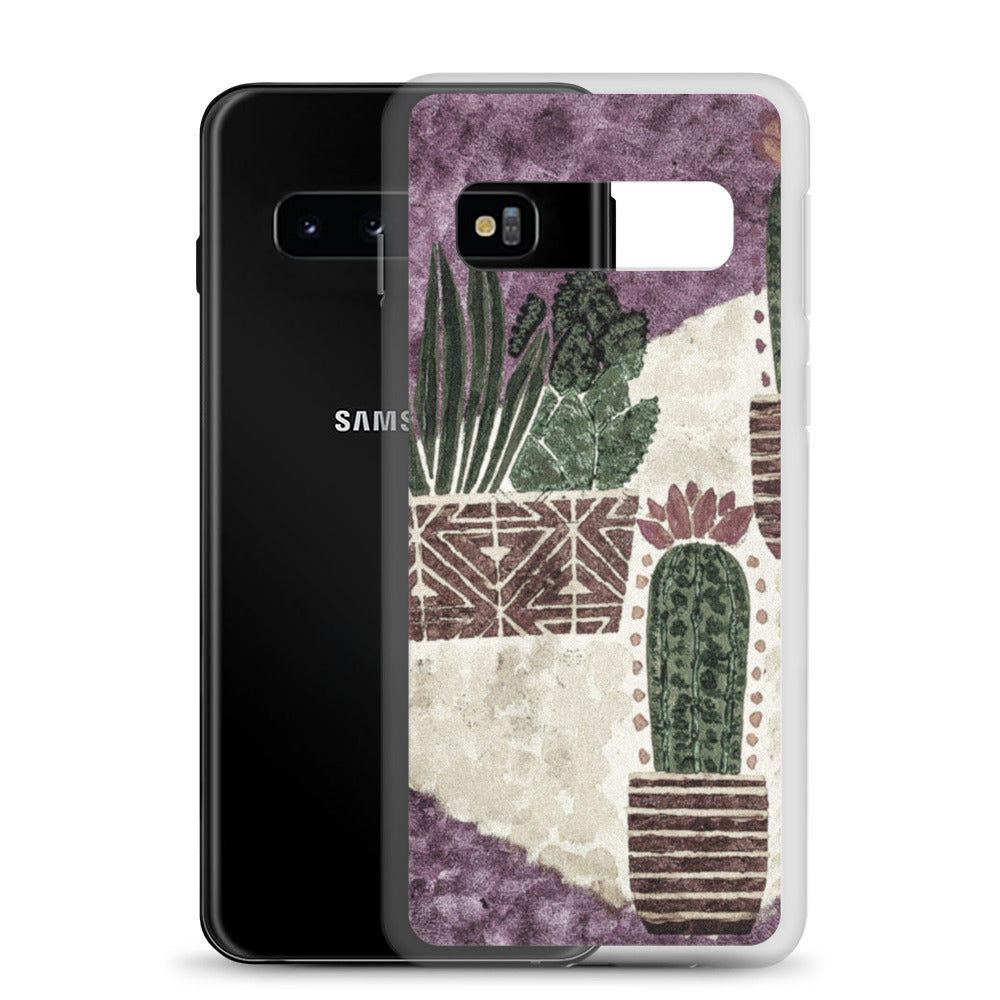 Cacti purple Samsung Case