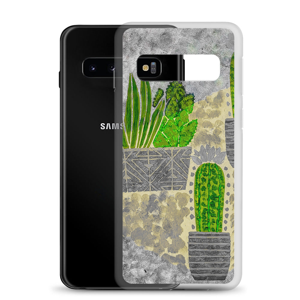 Cacti grey Samsung Case