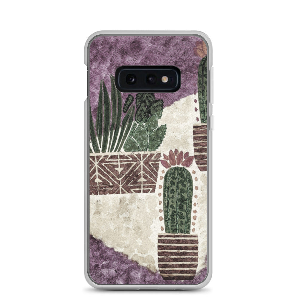 Cacti purple Samsung Case