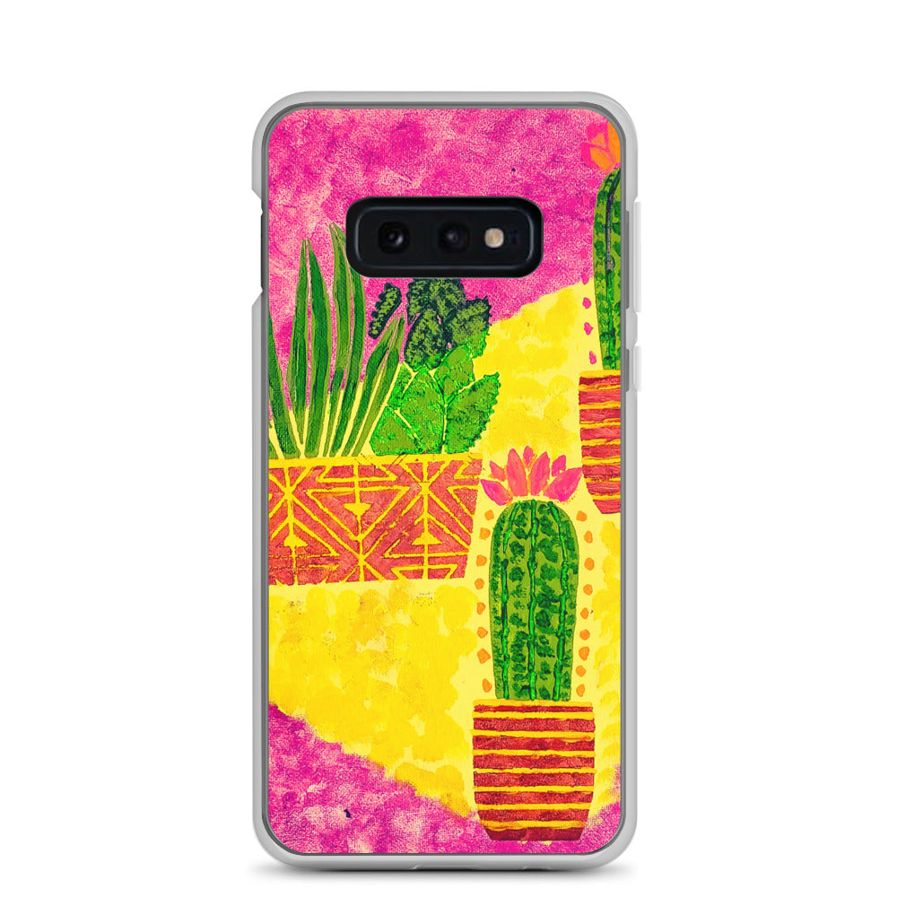 Cacti pink Samsung Case