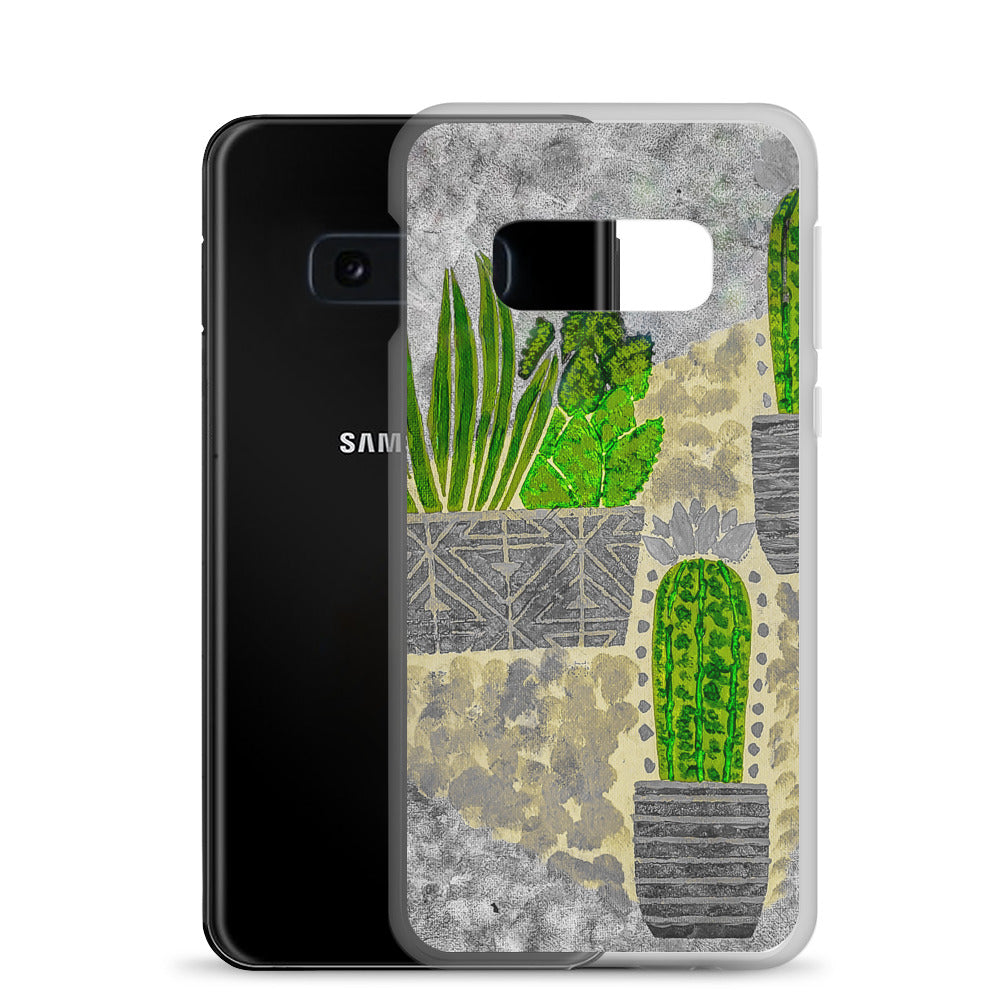 Cacti grey Samsung Case