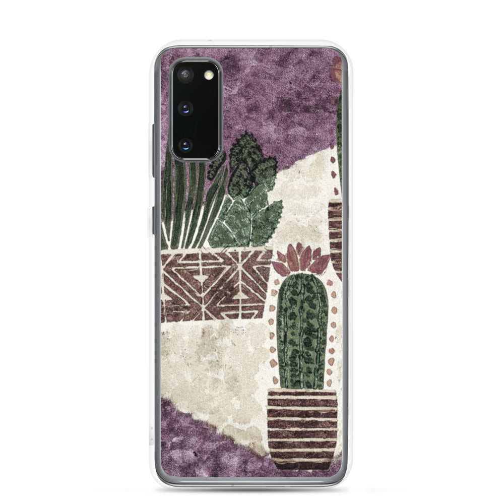 Cacti purple Samsung Case