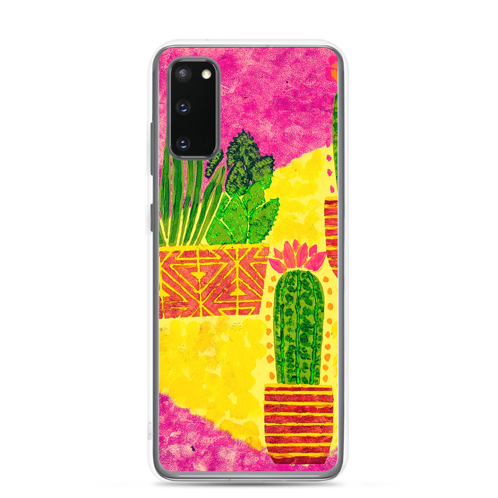 Cacti pink Samsung Case