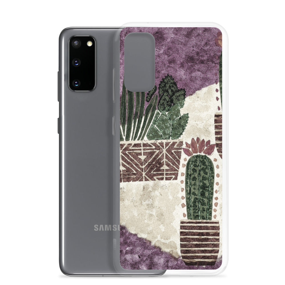 Cacti purple Samsung Case