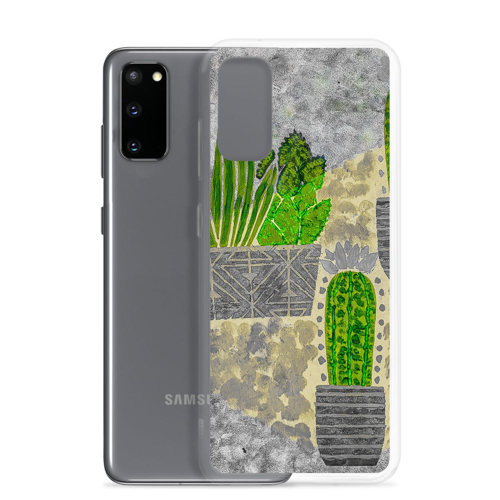 Cacti grey Samsung Case