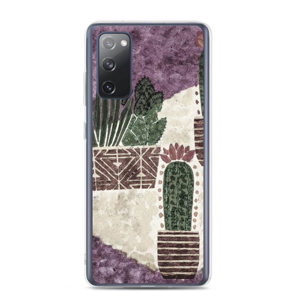 Cacti purple Samsung Case