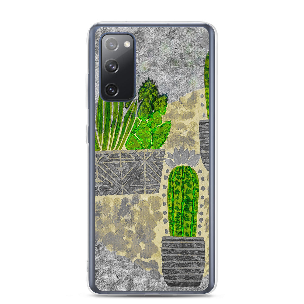 Cacti grey Samsung Case